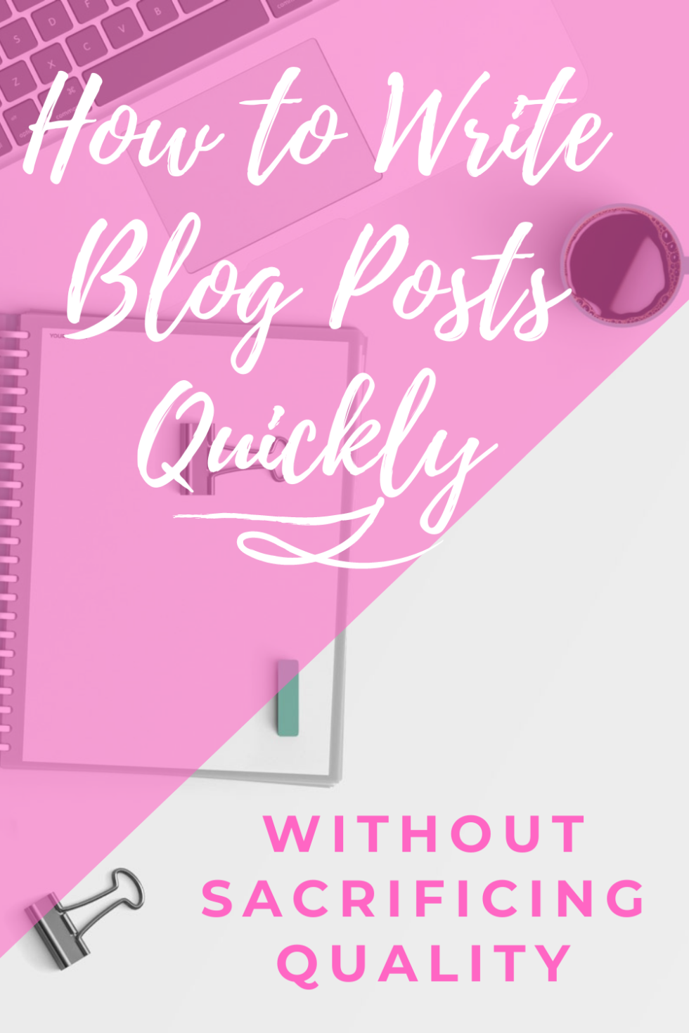 How to Write Blog Posts Quickly Without Sacrificing Quality – Author ...