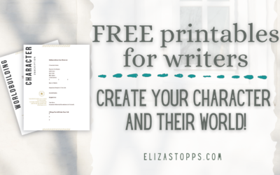 Free Character Building Worksheets!